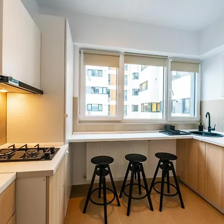 Urban Haven Retreat 812 公寓 布加勒斯特